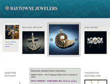 Tablet Screenshot of baytownejewelers.com